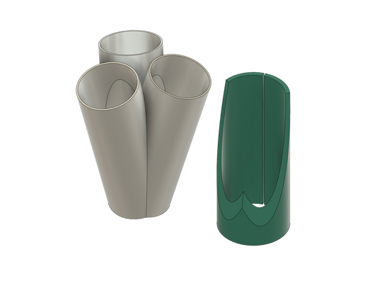 MERGE MARKER 3x1 15° OD