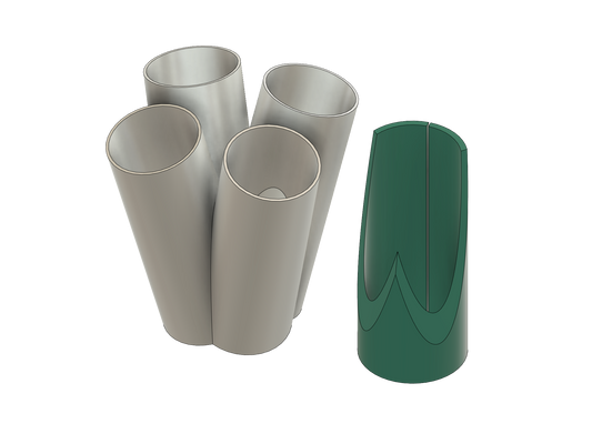 MERGE MARKER 4x1 15° OD