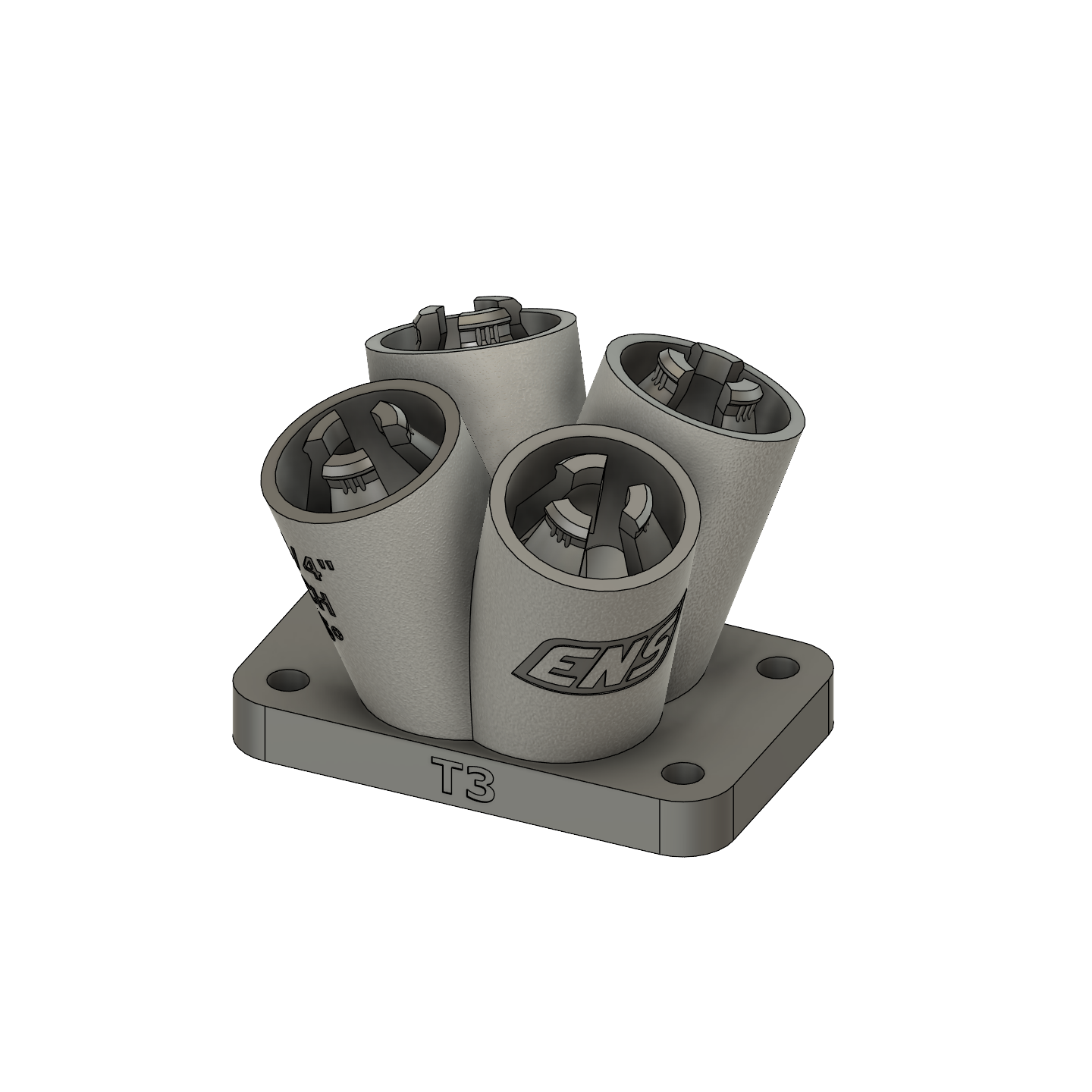 União Modular 4x1 15° Flangeada