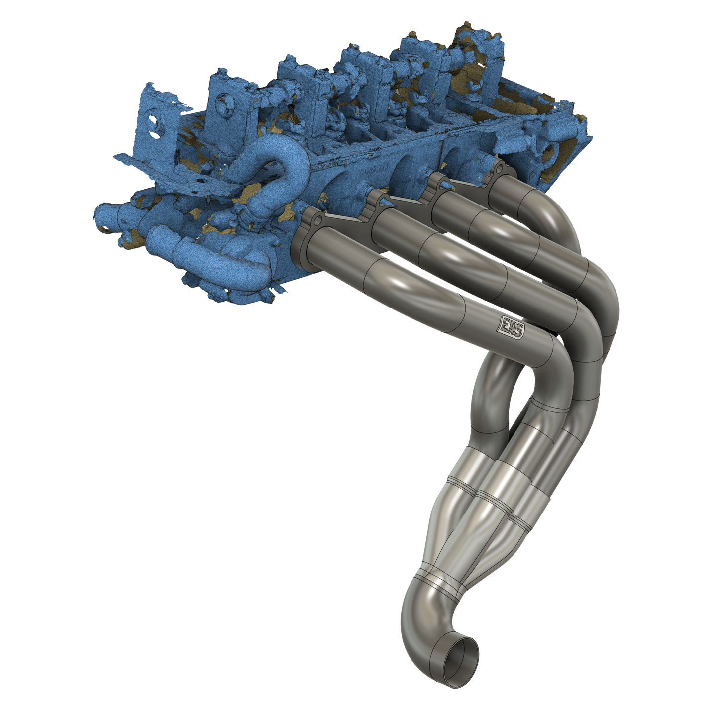 Coletor 4x1 Ford Zetec Rocam 1.6