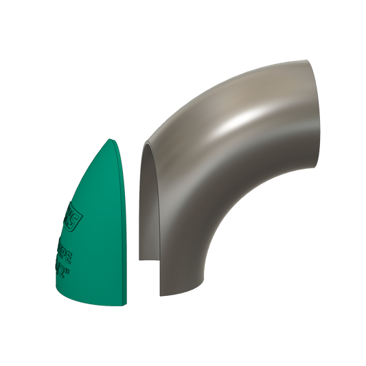 Y PIPE MARKER LONG RADIUS