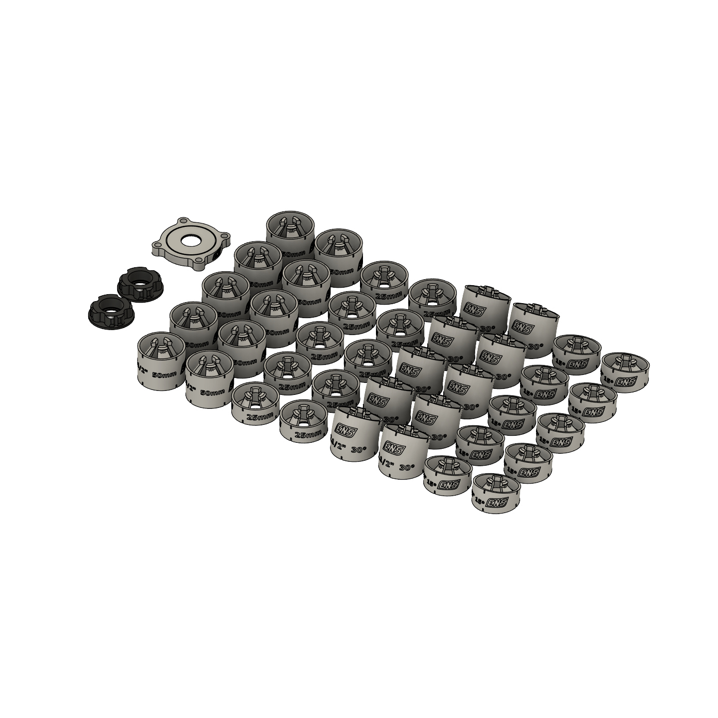 KIT DOWNPIPE BLOCOS MODULARES